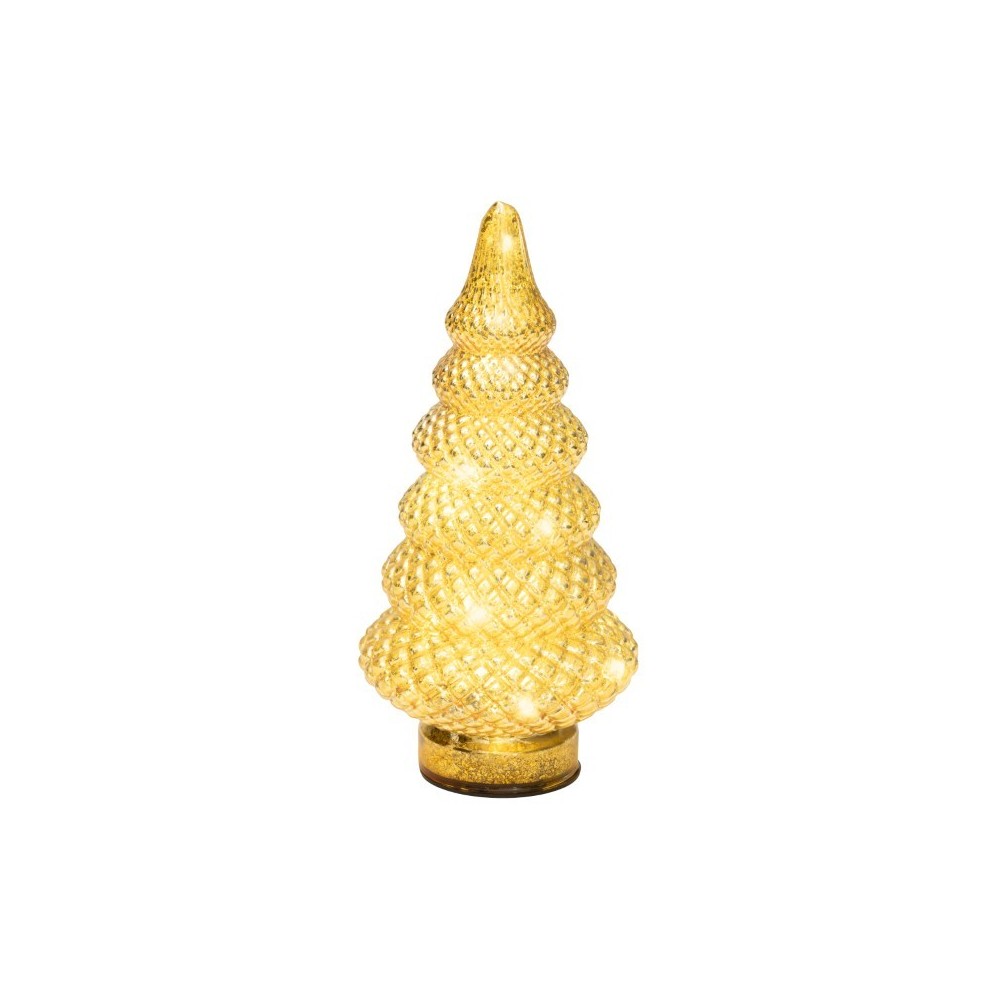 ALBERO VETRO MICROLED LUCE CALDA D.12 H.25.5